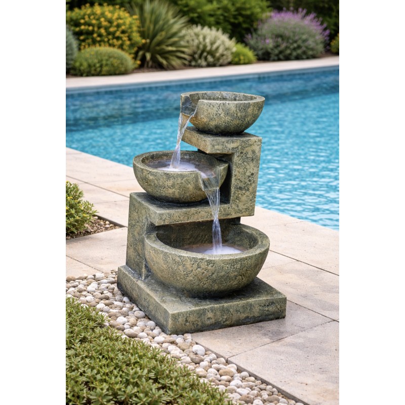 49 cm Gartenbrunnen Small...