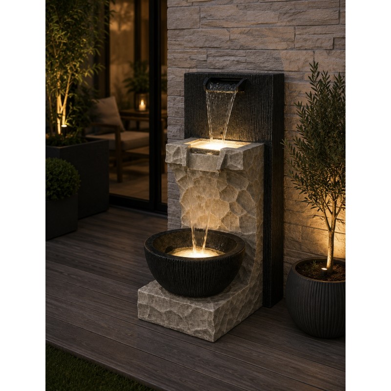 82 cm, 2 Fall Cascade LED...