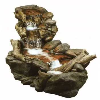 Large Boulder River Falls...