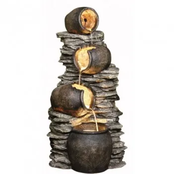 Fontanna ogrodowa, Cztery...