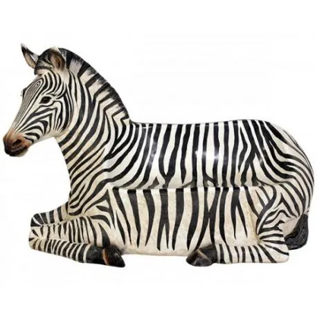 Siedząca zebra