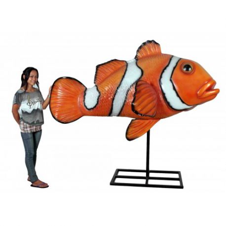 Giant Clown Fish on Stand