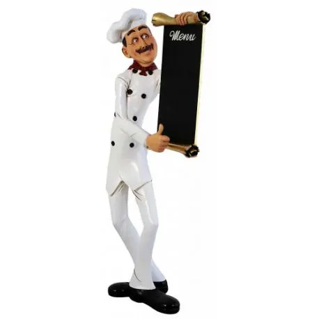 Skinny Chef with Menu