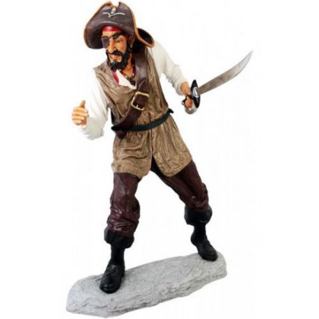 Kapitan Pirat z mieczem