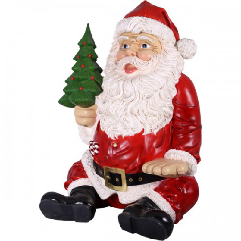 Giant Sitting Santa Claus