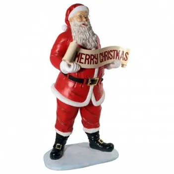 Święty Mikołaj z napisem