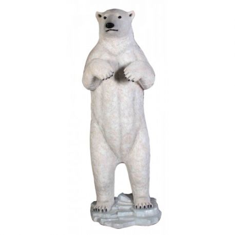 Stojící lední medvěd