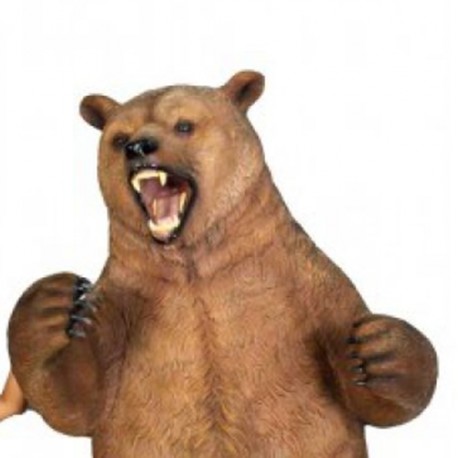 Рычащий медведь гризли