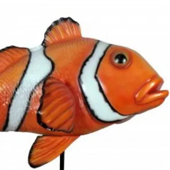 Giant Clown Fish on Stand