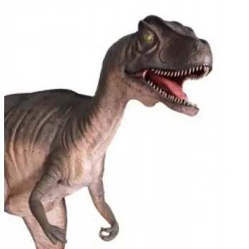 Allosaurus mit offenem Mund