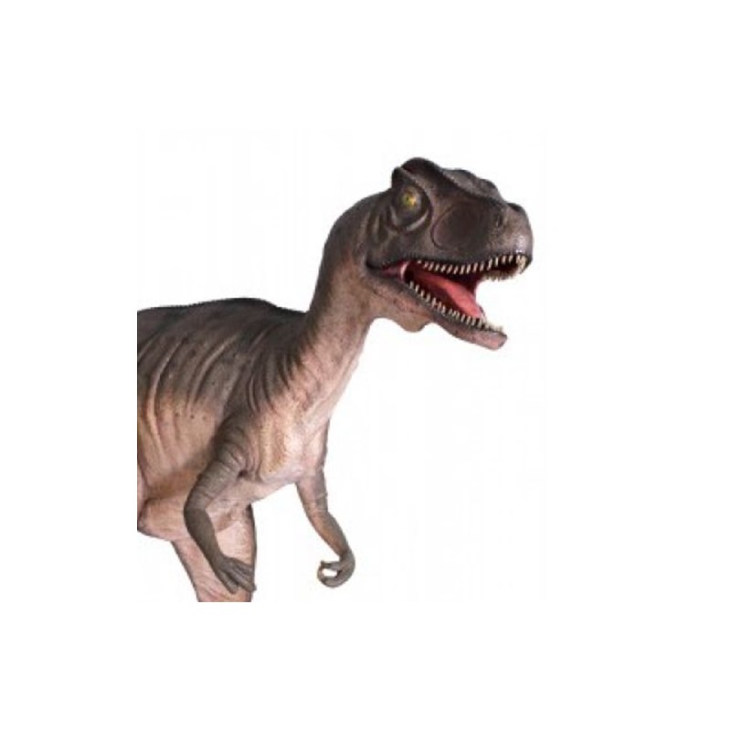 Allosaurus s otevřenou tlamou