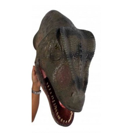 Der Mund des Allosaurus