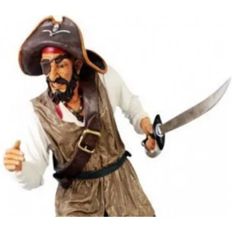 Pirate Captain with Sword