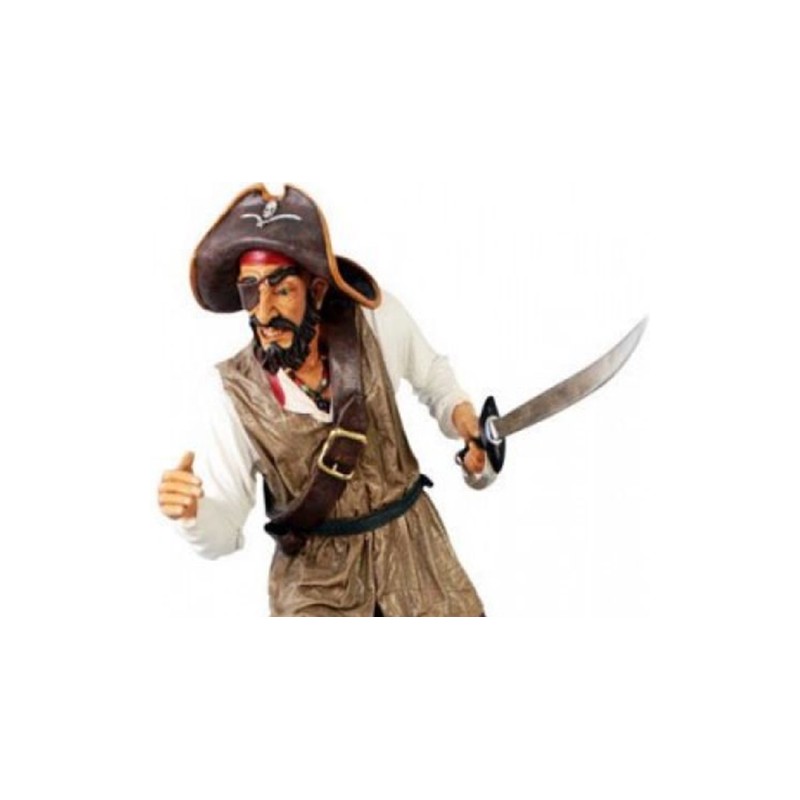 Pirátský kapitán s mečem