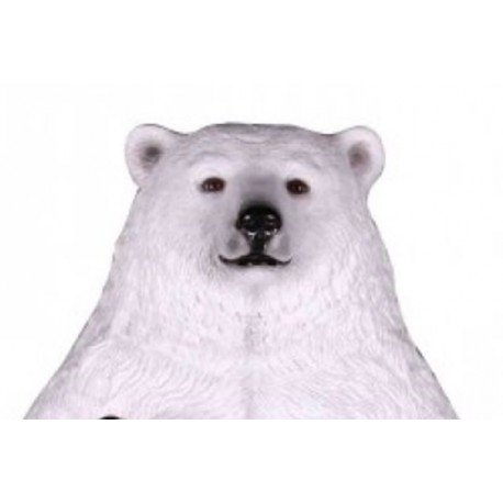 Obrovský sedící lední medvěd