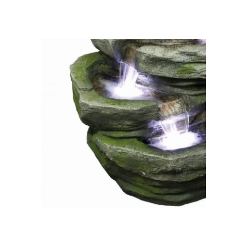 Fontanna ogrodowa, z łupków, 81 cm