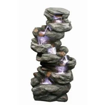 Une fontaine en pierre pour...