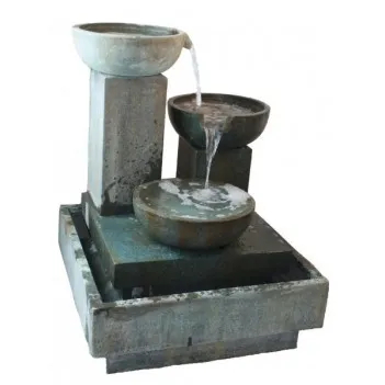 Gartenbrunnen, Triple...