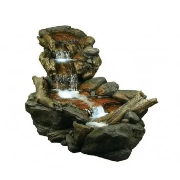 Large Boulder River Falls...