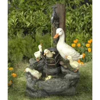 Duck Family at Tap,...