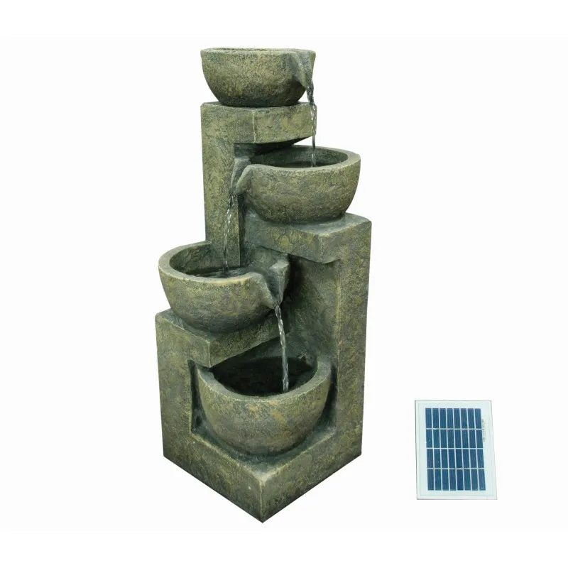 Water cascade Four Bowls,...