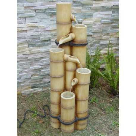Bambusstockbrunnen,...