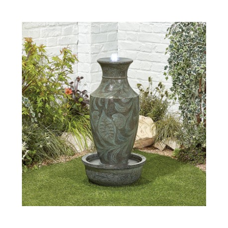 Classic Urn Water Feature with Lights