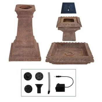 80cm Solar-Vogeltränke...