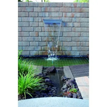 Niagara 30 waterfall long outlet, stainless steel,LED