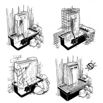 Niagara 30 waterfall long outlet, stainless steel,LED