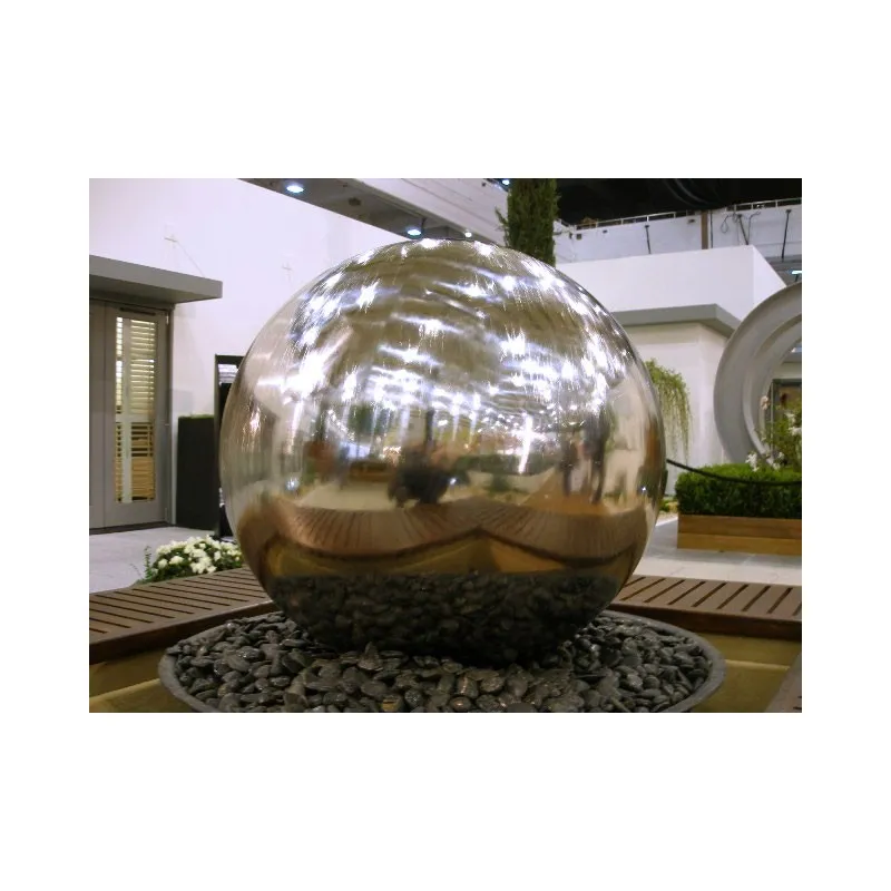 Fontanna ogrodowa kula 100 cm. LED