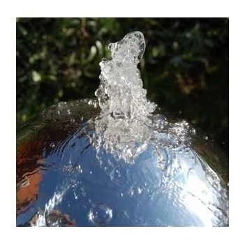 Fontanna ogrodowa kula 45 cm. LED