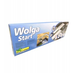 Wolga stream course start element stainless steel 4x30x98cm