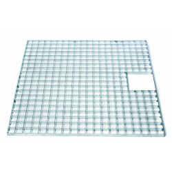 Metal cover grid square 60x60cm