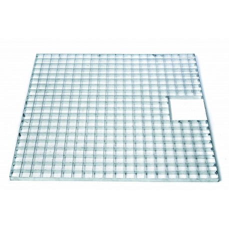 Metal cover grid square 40x40cm