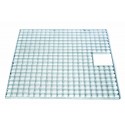 Metal cover grid square 100x100cm