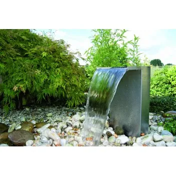 Waterfall set Venezia stainless steel with LED lighting 50x36,5x9cm