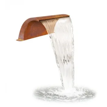 The Arc — 60 cm Corten Steel Cascade