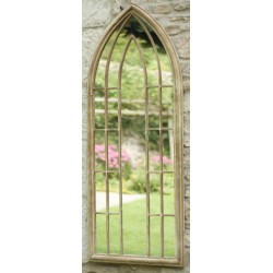Stone Effect Large Gothic Style Wall Glass Mirror
