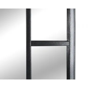 Prostokątne szklane lustro ogrodowe