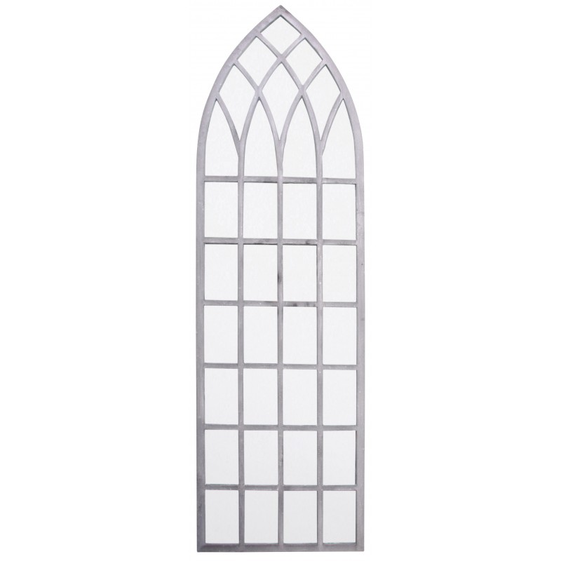 Tall Gothic Arch Garden Glass Mirror