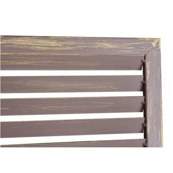 Country Shuttered Window Glass Garden Mirror