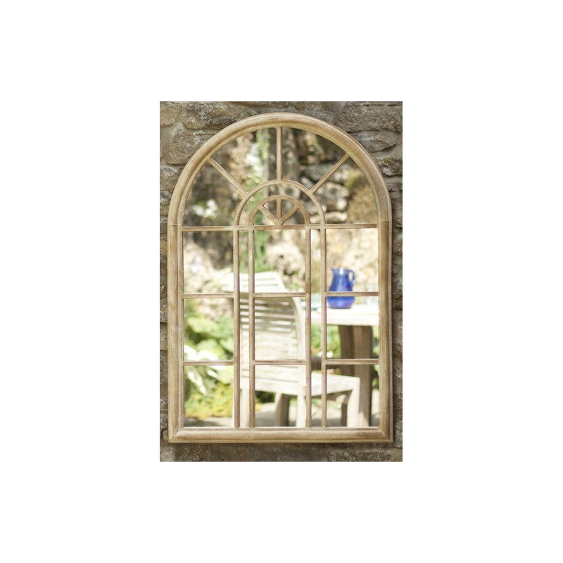 Stone Effect Victorian Style Wall Glass Mirror