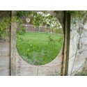 Circular Acrylic Garden Mirror