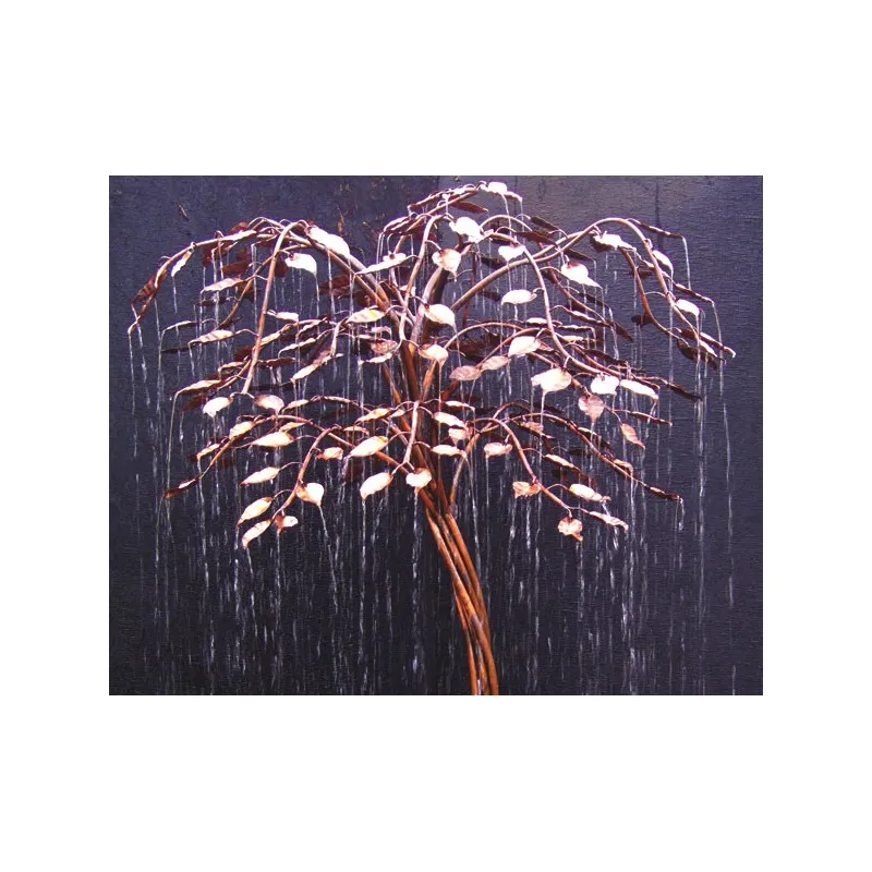 Fontanna ogrodowa, drzewo Brzoza z miedzi, wysokość 105 cm