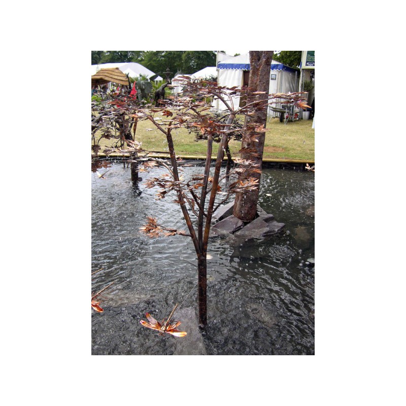 Minerwa Tree Copper Water Feature, height 115cm