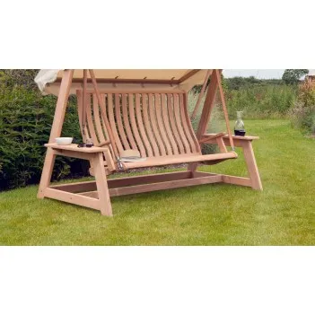 Roble Swing Seat (Green, Ecru)