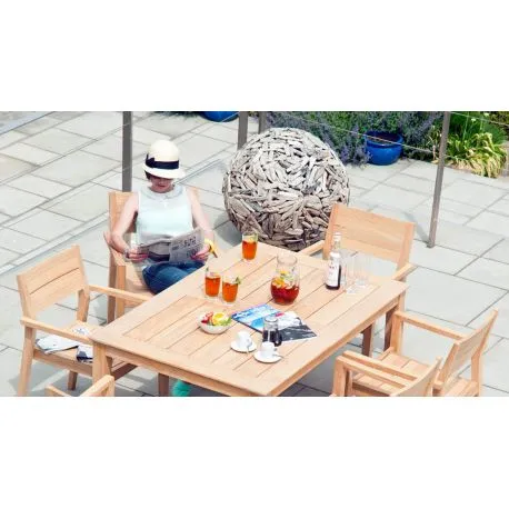 Roble Rect. Table 1.6m