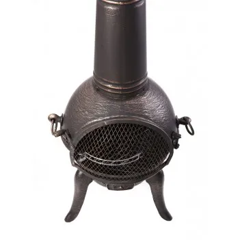 Kominek, Grill, Palenisko żeliwo z Niemiec H 85 cm