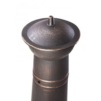 Kominek, Grill, Palenisko żeliwo z Niemiec H 85 cm